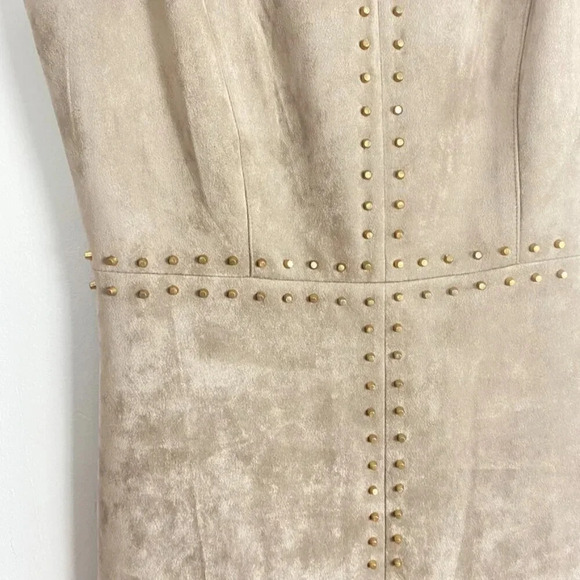 Jax Tan Suede Dress - Picture 3 of 15